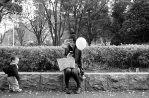 Communing in the park