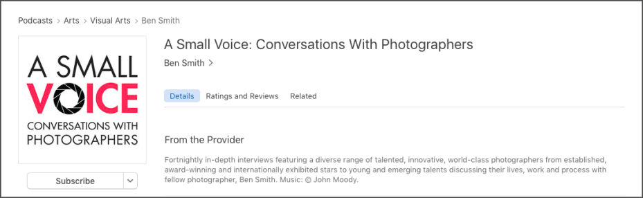 a small voice website