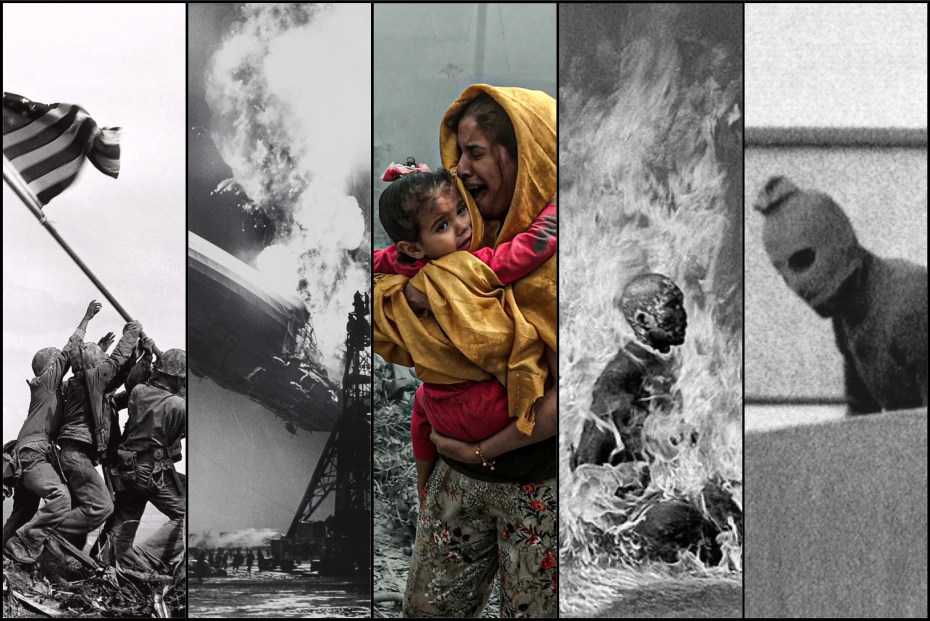 Fields of View – Photos by Joe Rosenthal; Sam Shere; Ali Jadallah; Malcolm Browne; Kurt Strumpf